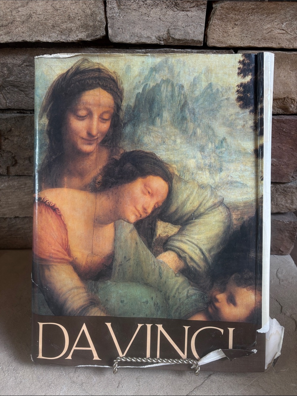 Leonardo Da Vinci art coffee table book